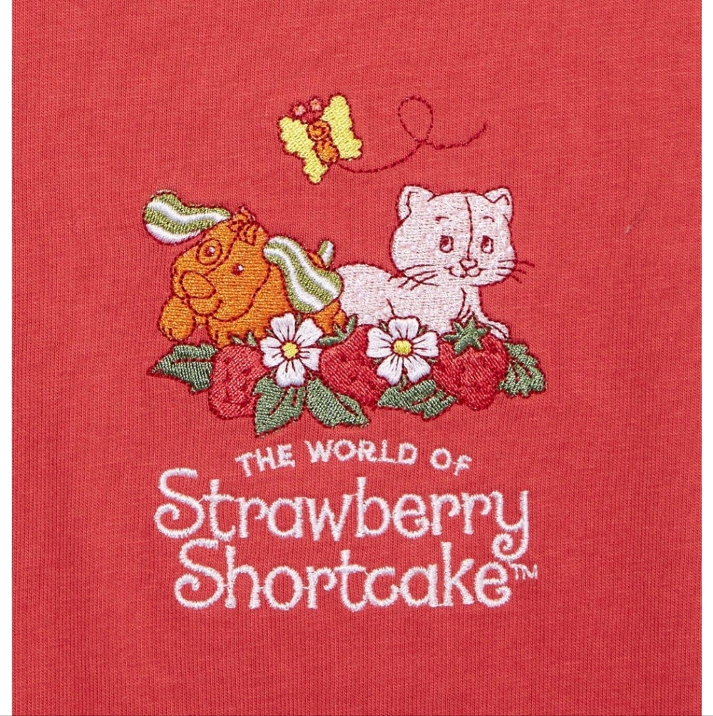 Strawberry Shortcake Women's Red Long Sleeve Tee - Picture 3 of 5